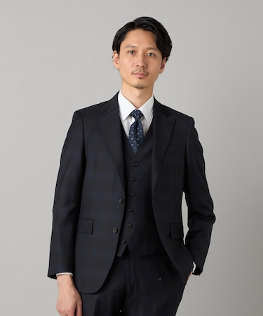 【セットアップ対応】尾州産 IL PRINCIPE タータンチェック ジャケット