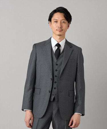 【セットアップ対応】チェルッティ プレステージ super130's ウールギャバ ジャケット