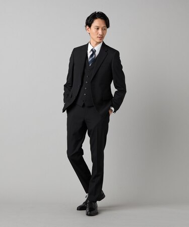 【スリーピース対応】尾州産 ウールトロピカル スーツ