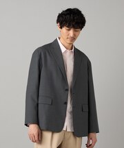 【セットアップ対応】尾州産 ウォッシャブルトロ シングルテーラードジャケット