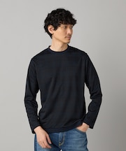 IL PRINCIPEジャージー 長袖クルーカットソー