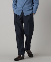 スラブグレンチェック 1タックパンツ