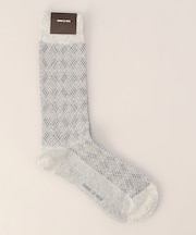 アーガイル柄 クルーソックス