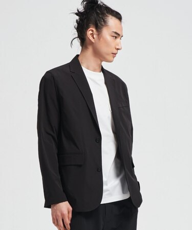 【COMME CA MEN BLACK】【セットアップ対応】〔TEXBRID〕ライトジャケット