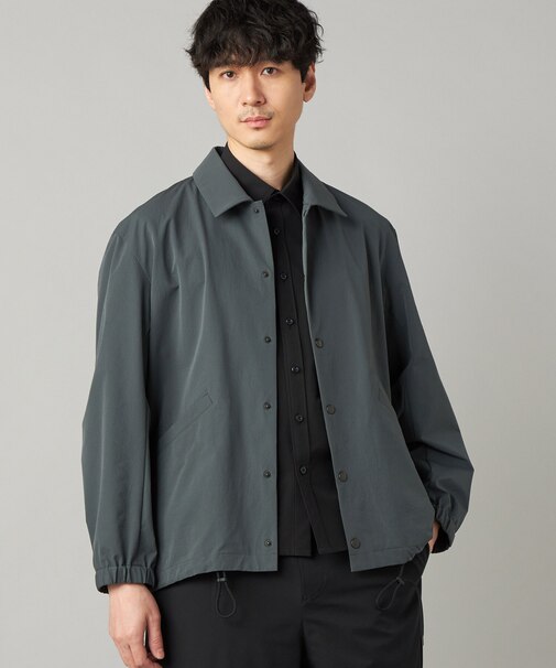 【COMME CA MEN BLACK】〔TEXBRID〕ライトコーチジャケット