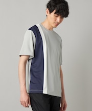 カラーブロック 半袖Tシャツ