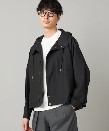 尾州産 ウォッシャブルトロ マウンテンパーカ