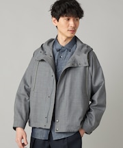 尾州産 ウォッシャブルトロ マウンテンパーカ