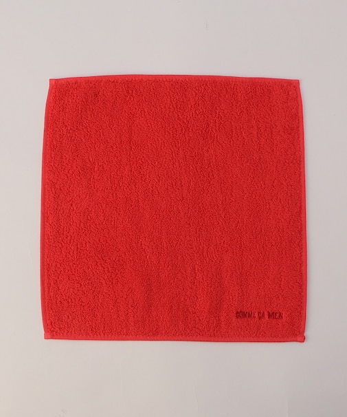 ロゴ刺繍 タオルハンカチ