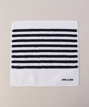 ボーダー柄 タオルハンカチ