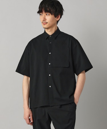 ドビーワッフル 半袖シャツ