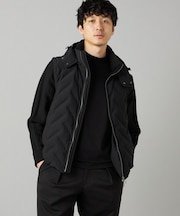 【3WAY】ニットコンビ シームレスダウンブルゾン