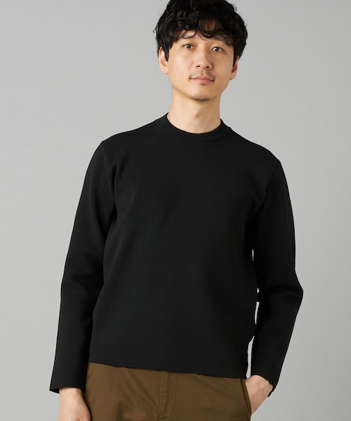 ベーシックニット クループルオーバー