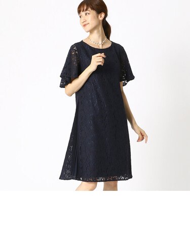 【結婚式 二次会やパーティーにも】 オケージョン レースドレス