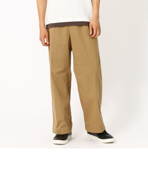 ストレッチツイル ワイドパンツ