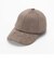 フェイクスエード キャップ