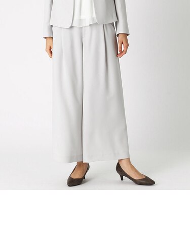 【セットアップ対応】タックワイドパンツ