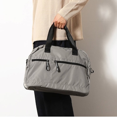 ＜キャリーオン機能付き＞ボストンバッグ