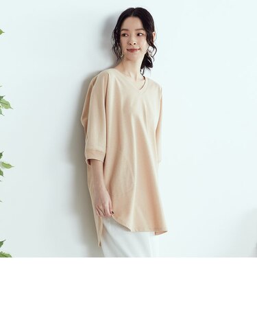 recover リデュース ドルマンスリーブ チュニック