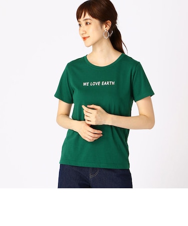 WE LOVE EARTH ロゴ Ｔシャツ
