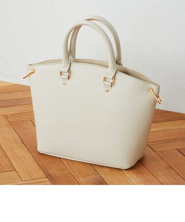 〈2way〉 ショルダー付 トートバッグ