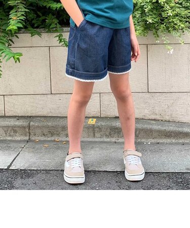 ジャージーデニム　ショートパンツ