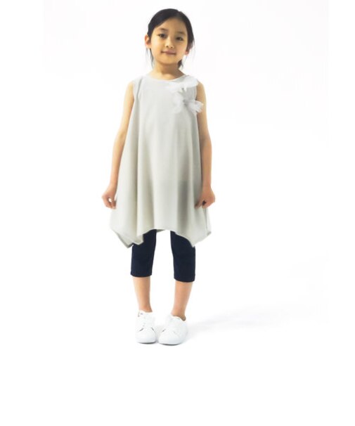 イレギュラーヘム　チュニック