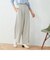 ジャージー　ワイドパンツ