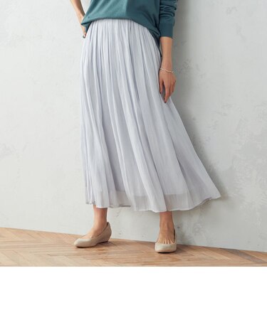 ★ＴＶドラマ着用商品★  シフォン　スカート