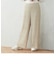 ワッシャー加工　イージー ワイドパンツ