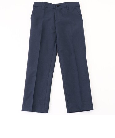 マイクロチェック柄　ロングパンツ (110-130cm)