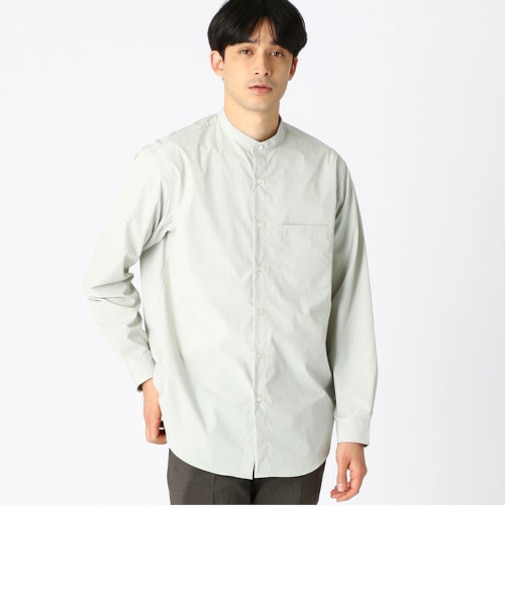 バンドカラーシャツ