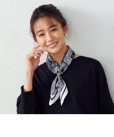 リング付き　ミニスカーフ