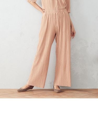 ★ＴＶドラマ着用商品★  【セットアップ対応】 プリーツパンツ