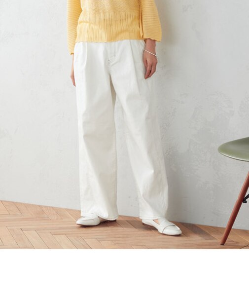 ★ＴＶドラマ着用商品★  【サスティナブル】 リサイクルデニム　ワイドパンツ