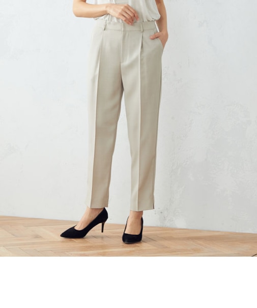 【セットアップ対応】テーパードパンツ