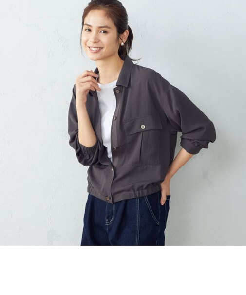 シャツブルゾン