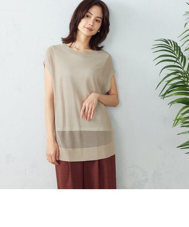 【セットアイテム】 メッシュニット+タンクトップ