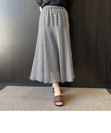 チェック柄 スカート