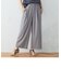 イージー ワイドパンツ
