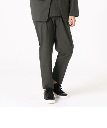 【セットアップ対応】超軽量 らくらく ワンタック パンツ