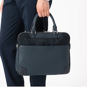 サフィアーノ型押し　ブリーフケース