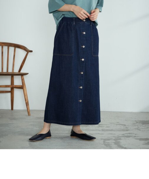 デニム　スカート