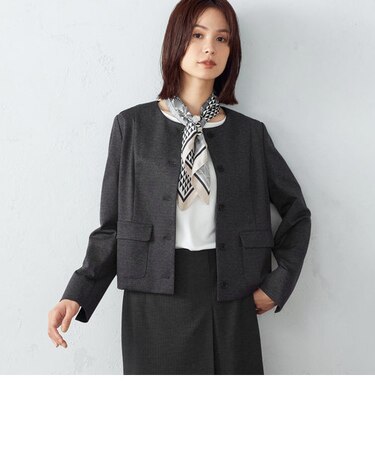 ノーカラージャケット