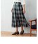チェック柄 マーメイドスカート