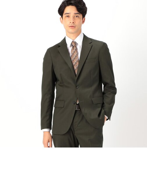 【セットアップ対応】 ウォッシャブル ギャバ ストレッチ ジャケット