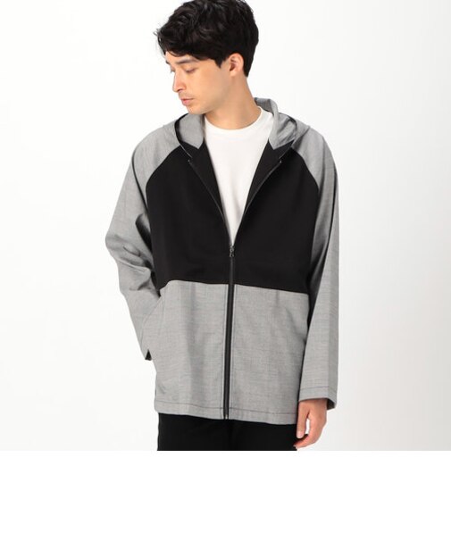 グレンチェック ブルゾン
