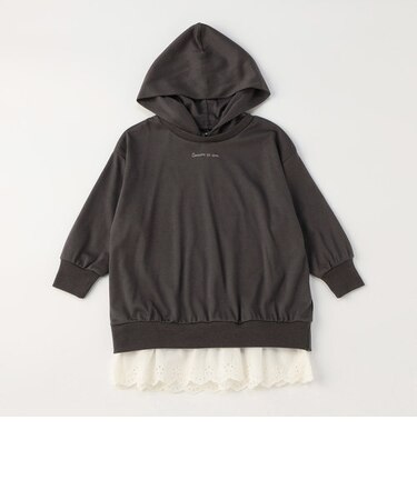 長袖パーカワンピース