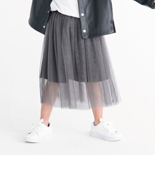 インナーキュロット付き　チュールスカート