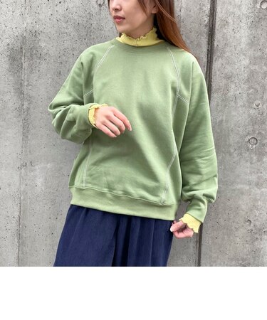 裏起毛　ステッチ　スウェット